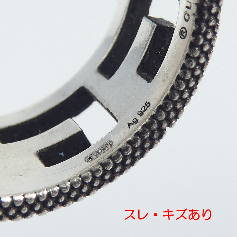 【中古】GUCCI | グッチ Gスクエア リング・指輪 551918 シルバー