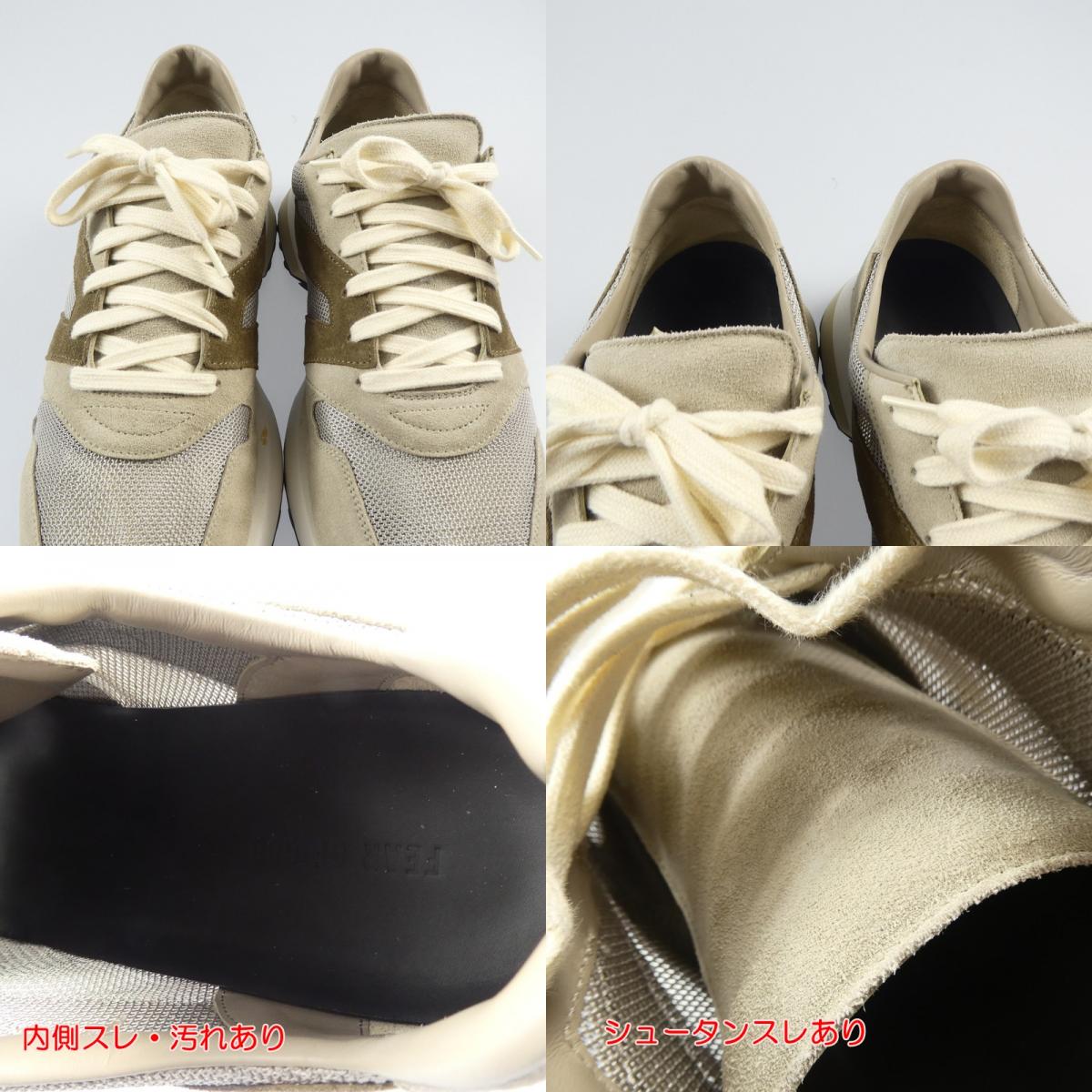 【中古】FEAR OF GOD | フィアオブゴッド VINTAGE RUNNER スニーカー FG-80-035 28cm