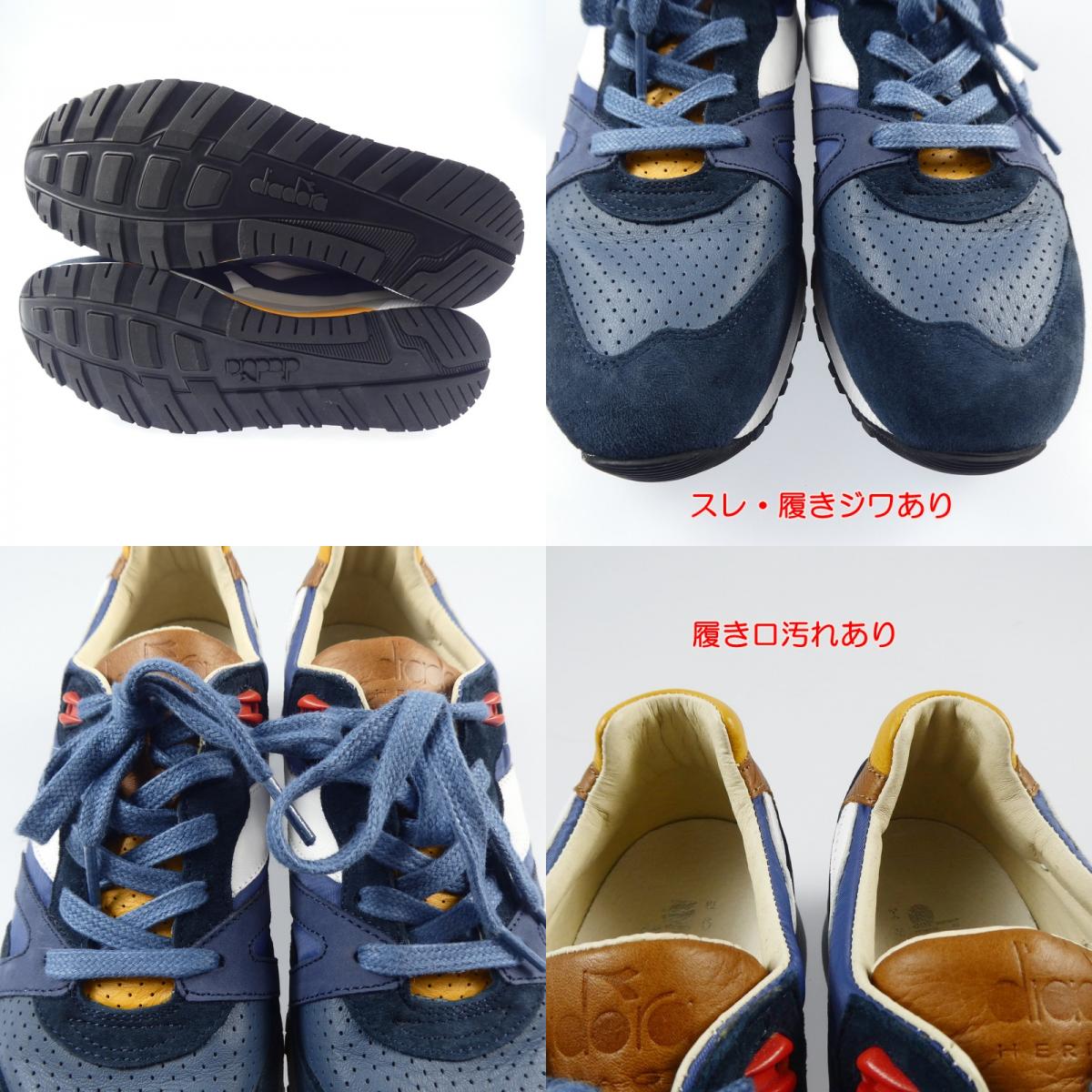 【中古】Diadora | ディアドラ N9000 H ITA スニーカー 172782 ネイビー 28.5cm
