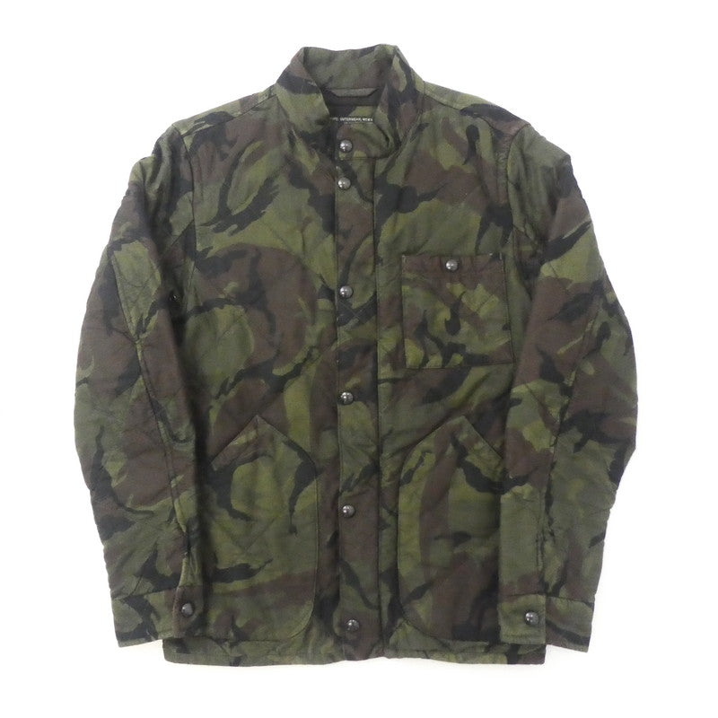 【中古】J.CREW | ジェイクルー その他アウター Broadmoor Quilted Jacket 2014S/S IDEALジップ使用 カモ