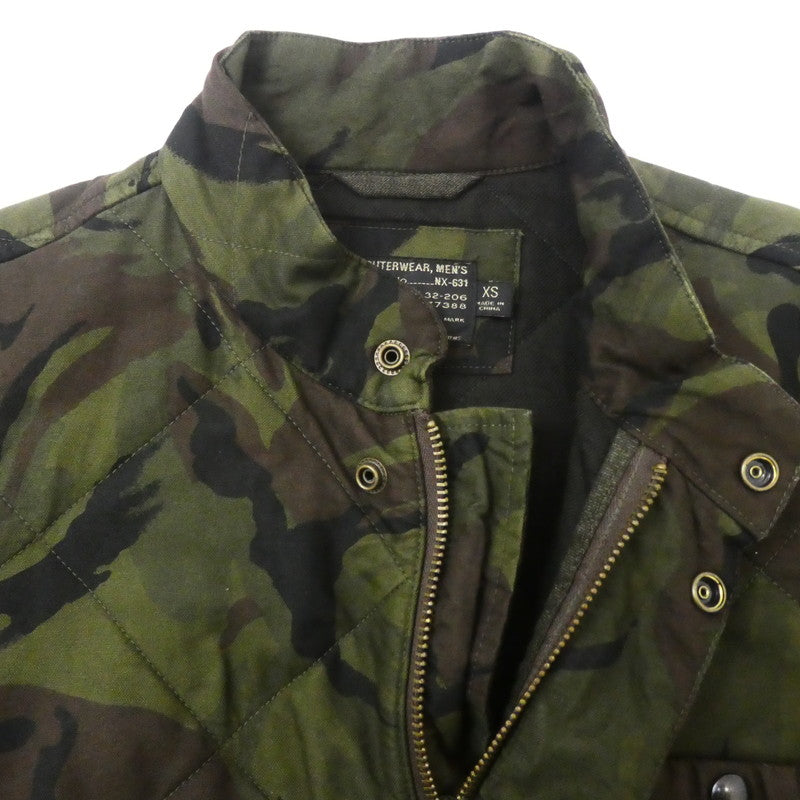 【中古】J.CREW | ジェイクルー その他アウター Broadmoor Quilted Jacket 2014S/S IDEALジップ使用 カモ