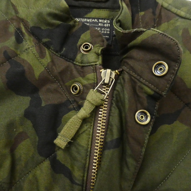 【中古】J.CREW | ジェイクルー その他アウター Broadmoor Quilted Jacket 2014S/S IDEALジップ使用 カモ