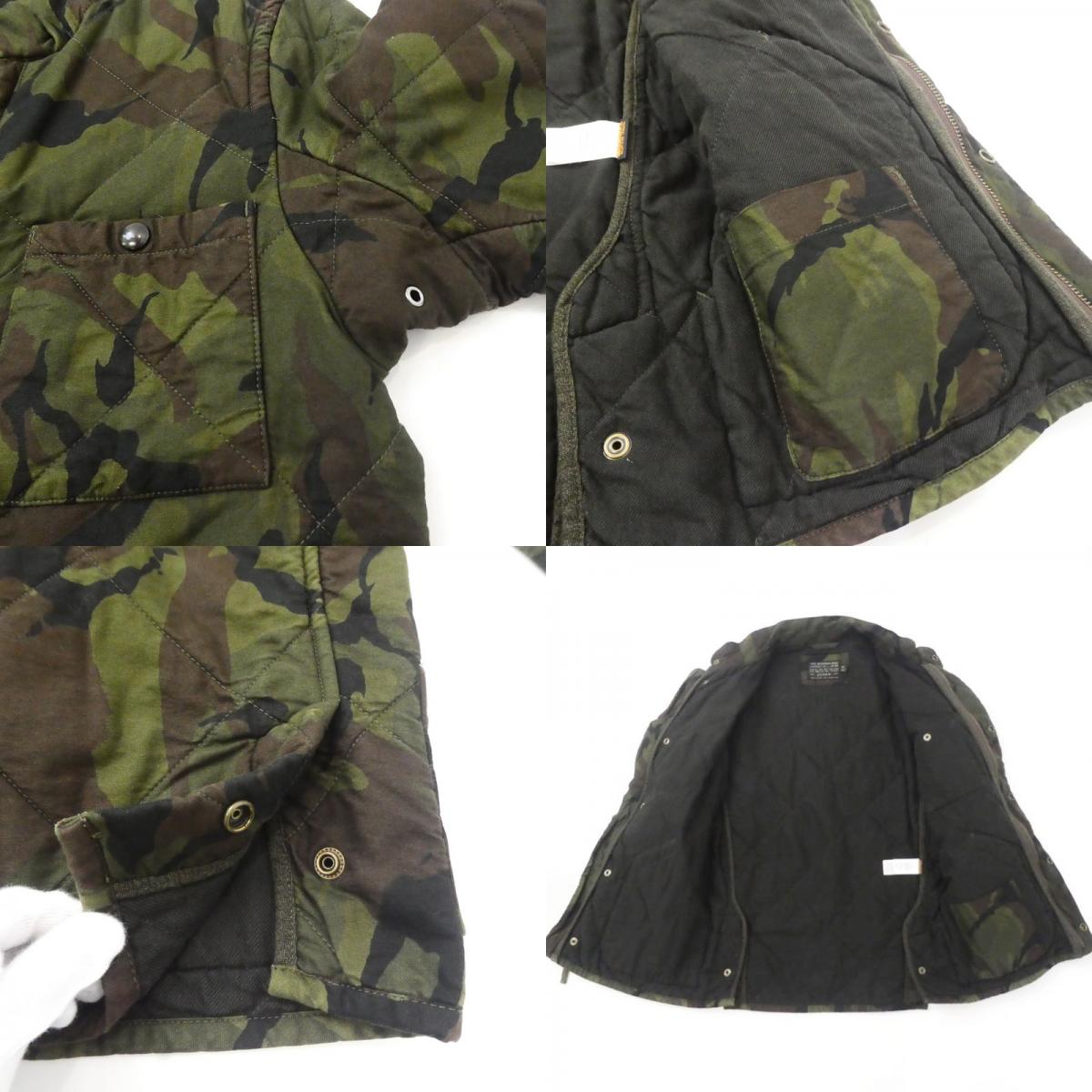 【中古】J.CREW | ジェイクルー その他アウター Broadmoor Quilted Jacket 2014S/S IDEALジップ使用 カモ