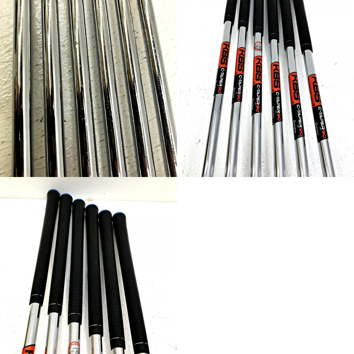 【ゴルフ用品】 TaylorMade | テーラーメイド SPEED BLADE 2013 アイアン 6本セット KBS C-TAPER90 FLEX S【加古川店】