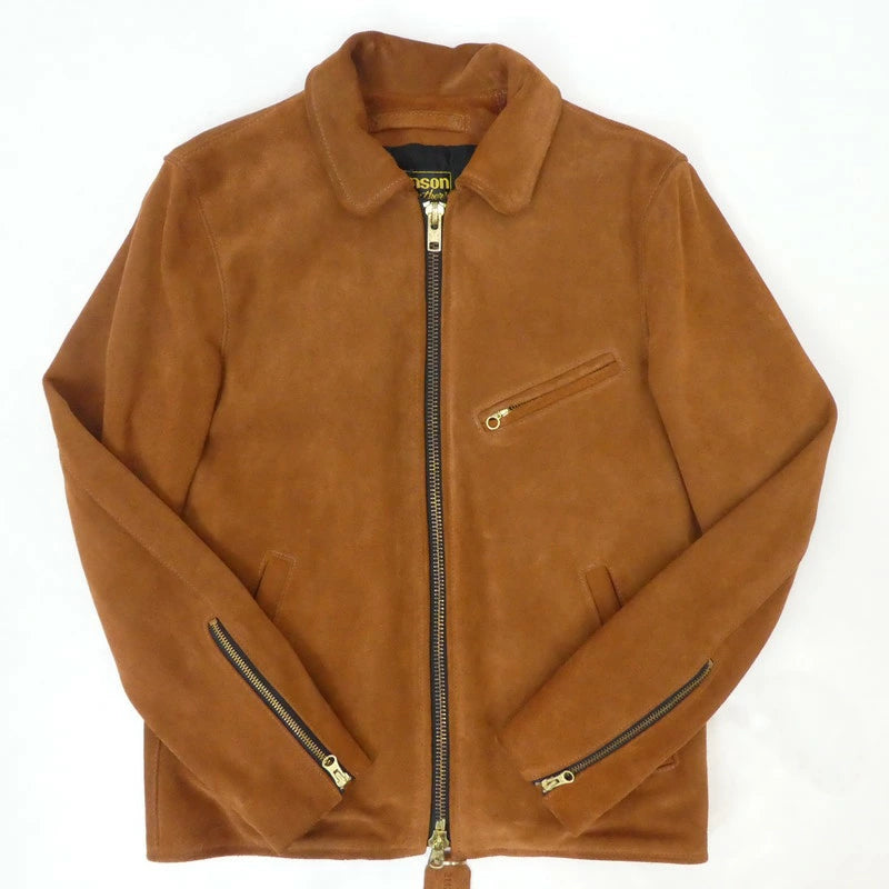 【中古】VANSON | バンソン レザー ベージュ