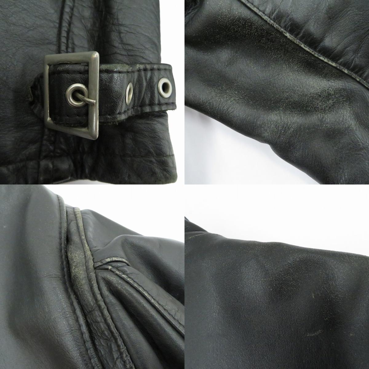 schott | ショット 641シングルライダース レザー 2324 ブラック サイズ:36【瀬戸大橋店】