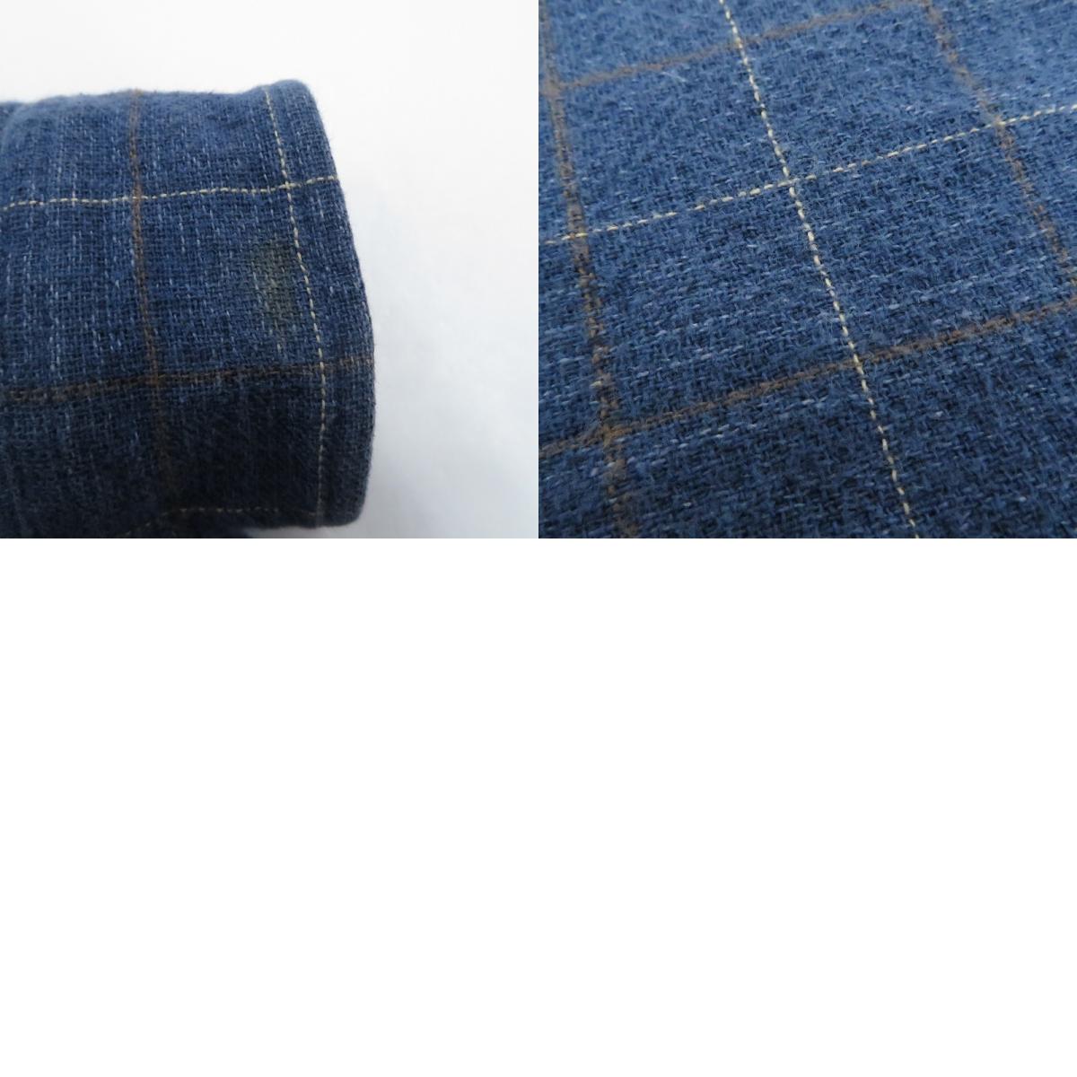 CHAPS RALPHLAUREN | チャプスラルフローレン チェック柄ジップジャケット その他アウター 1530-4268 ネイビー サイズ:L【瀬戸大橋店】