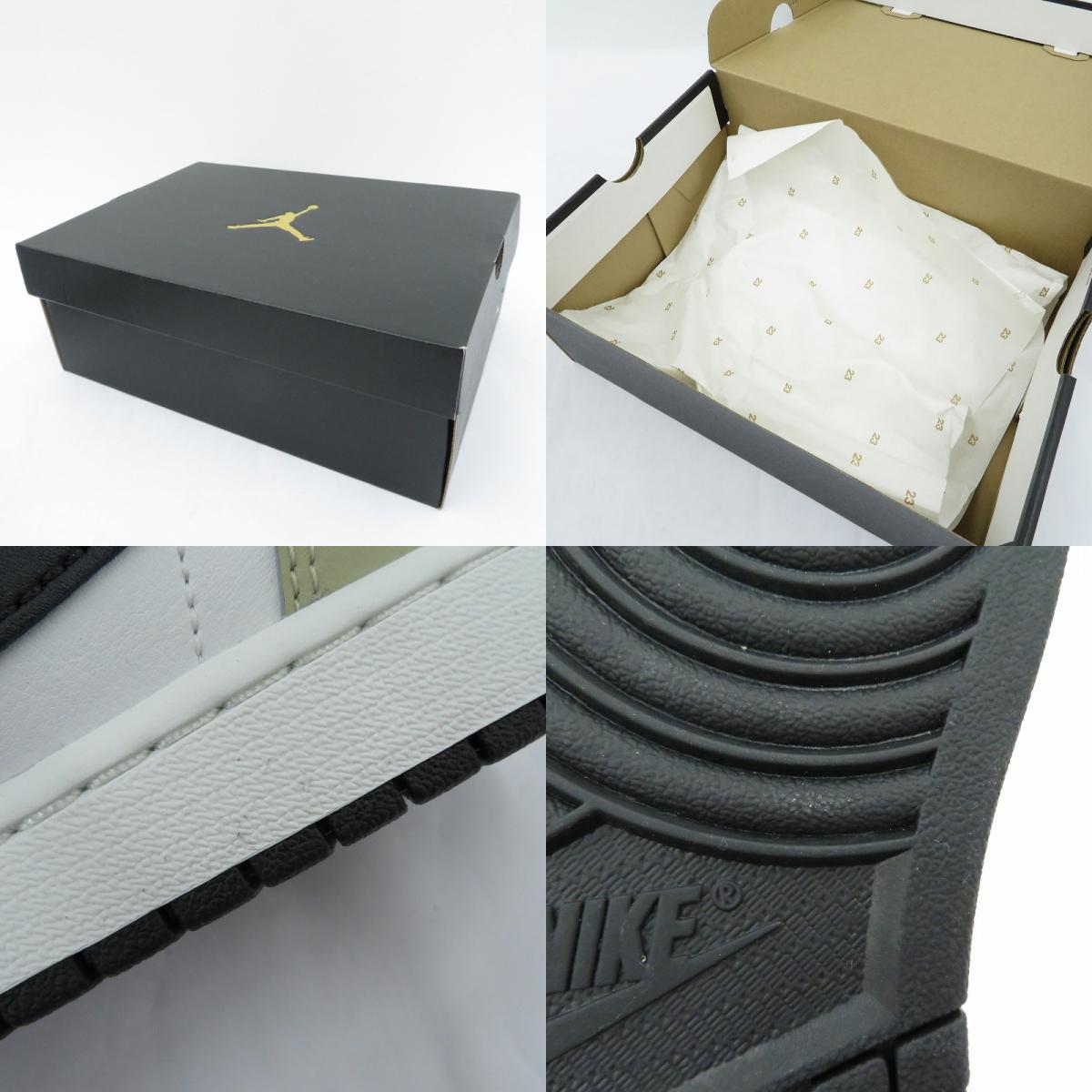 NIKE | ナイキ AJ1 Low 'Summit White/Off Noir' スニーカー 553558-153 エアジョーダン グレー 27cm【瀬戸大橋店】