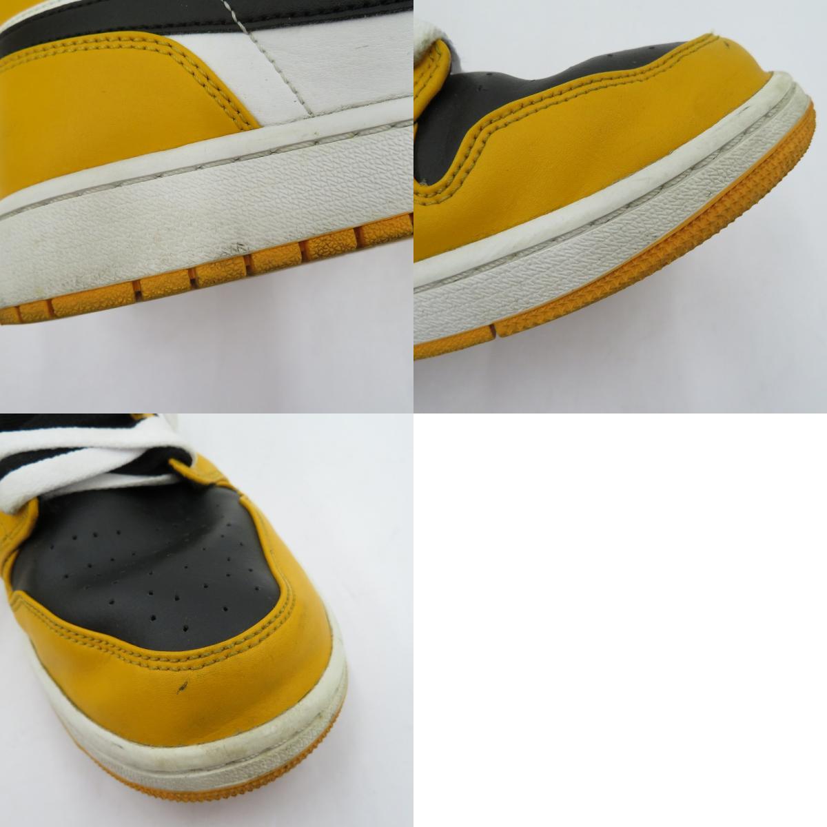 NIKE | ナイキ Air Jordan 1 Mid 'Taxi' スニーカー 554724-701 エアジョーダン イエロー 30cm【瀬戸大橋店】