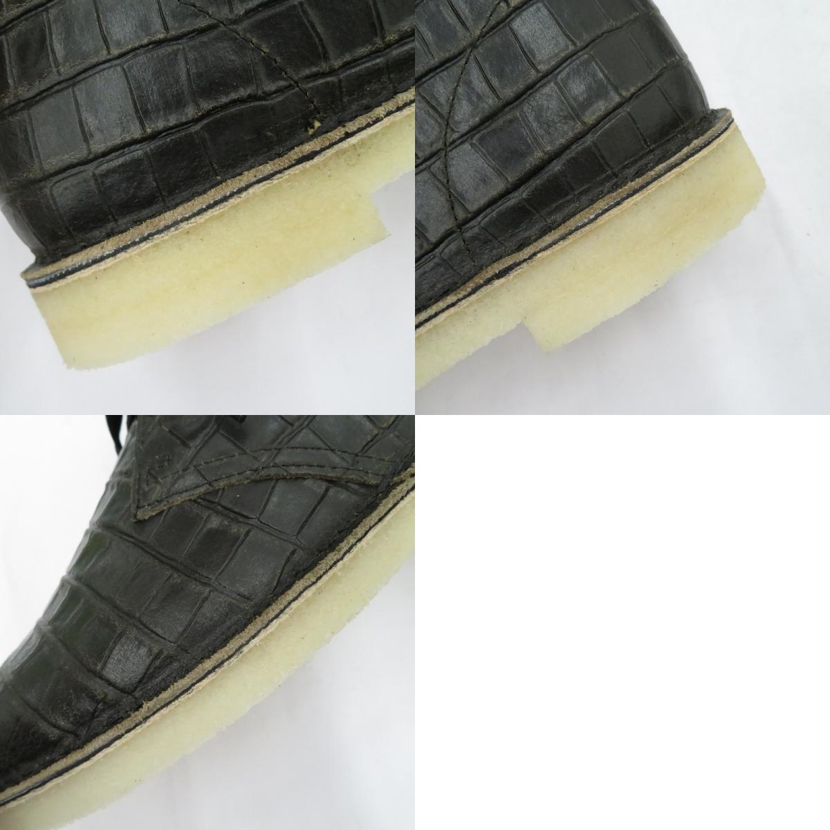 Clarks | クラークス Desert Boot スニーカー 26179165 ブラック 25.5cm【瀬戸大橋店】