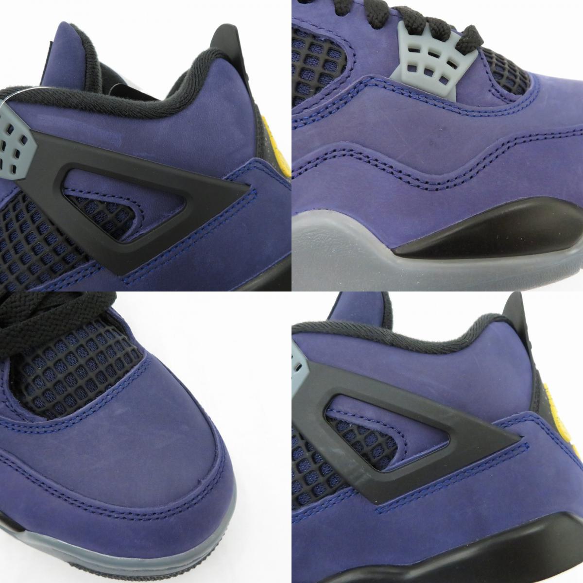 NIKE | ナイキ AJ4 Retro OG 'Lakers' スニーカー FV5029-500 エアジョーダン パープル 27cm【瀬戸大橋店】