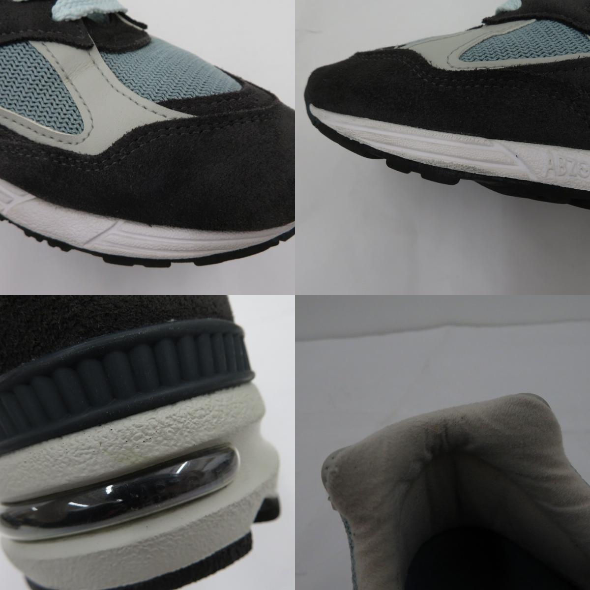 NEW BALANCE | ニューバランス KITH Ronnie Fieg 990V2 'Steel Blue' スニーカー M990KT2 ネイビー 28cm【瀬戸大橋店】