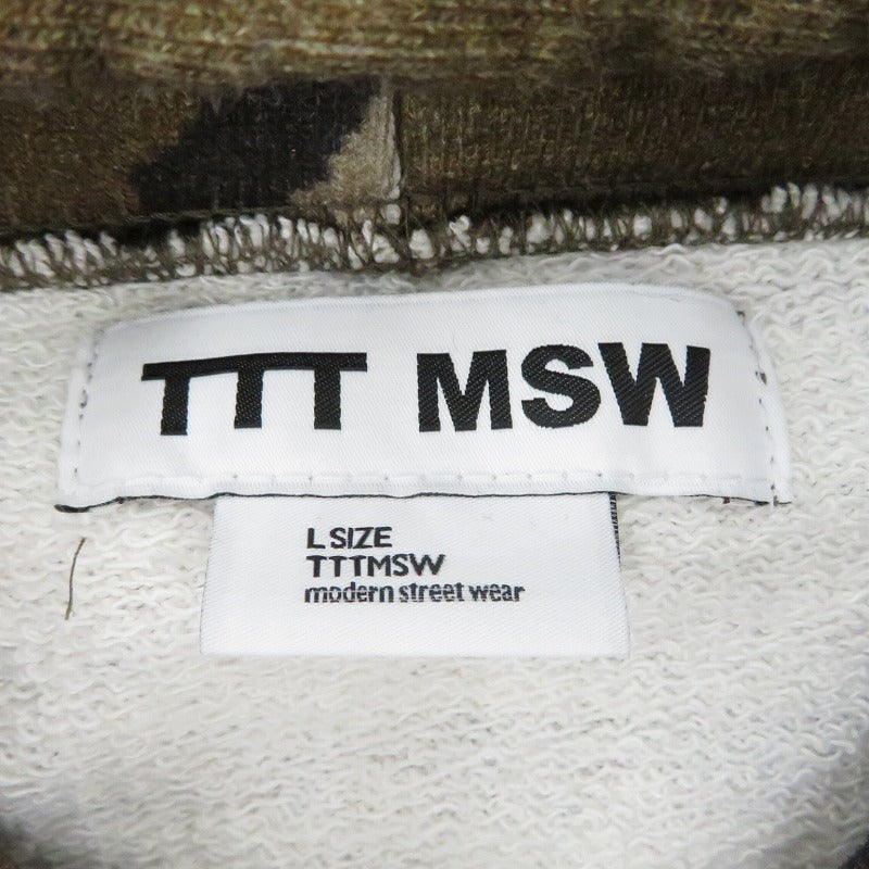 TTT MSW | ティー NSW Real Tree Camo Hoodie パーカー カーキ サイズ:L【瀬戸大橋店】