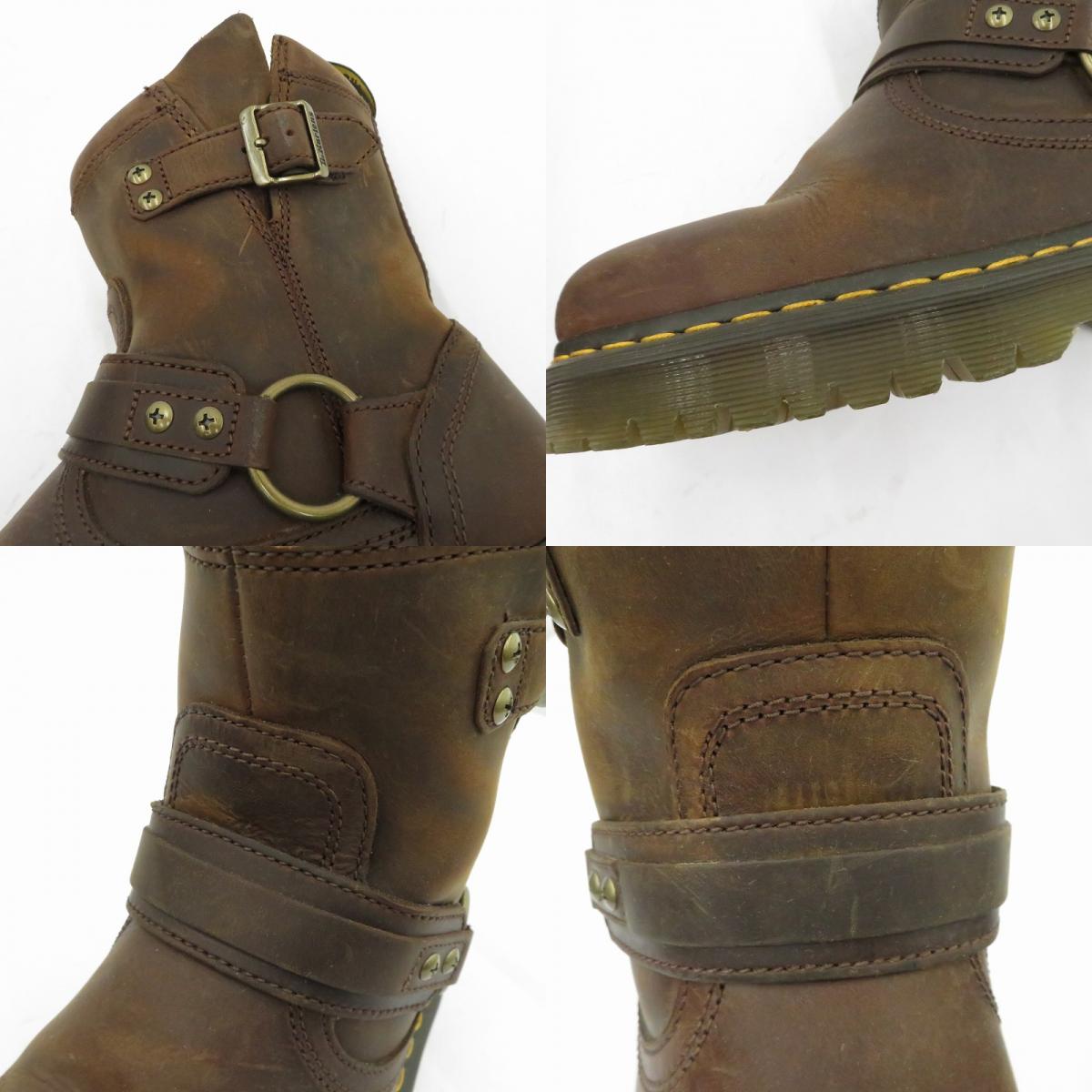Dr.Martens | ドクターマーチン ANISTONE HARNESS ブーツ ブラウン 26cm