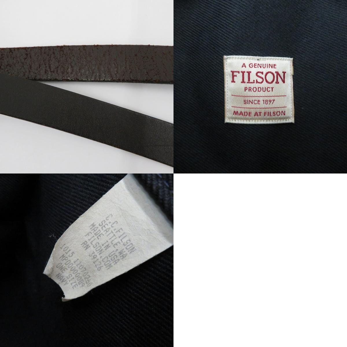 【中古】FILSON | フィルソン トートバッグ ネイビー【瀬戸大橋店】