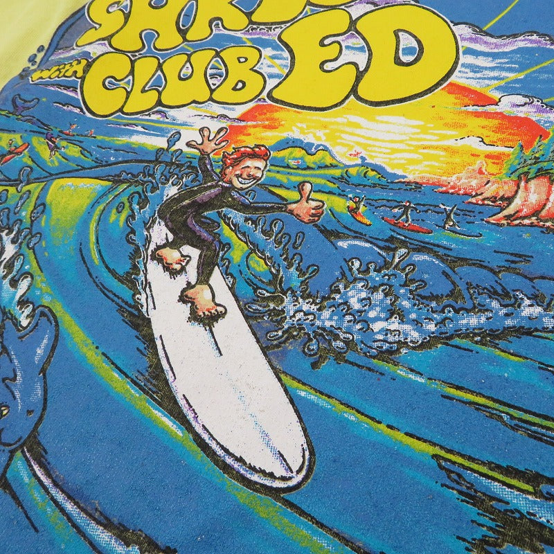 Santa Cruz Shred with Clubed 半袖Tシャツ イエロー【瀬戸大橋店】