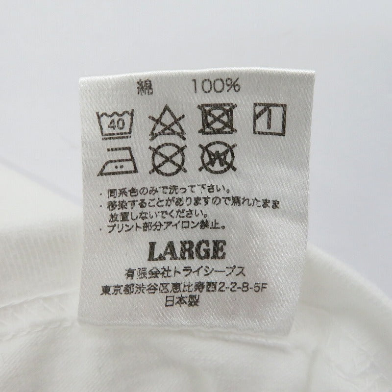 STANDARD CALIFORNIA | スタンダードカリフォルニア SD 20th Anniversary Logo Tee 半袖Tシャツ ホワイト サイズ:L【瀬戸大橋店】
