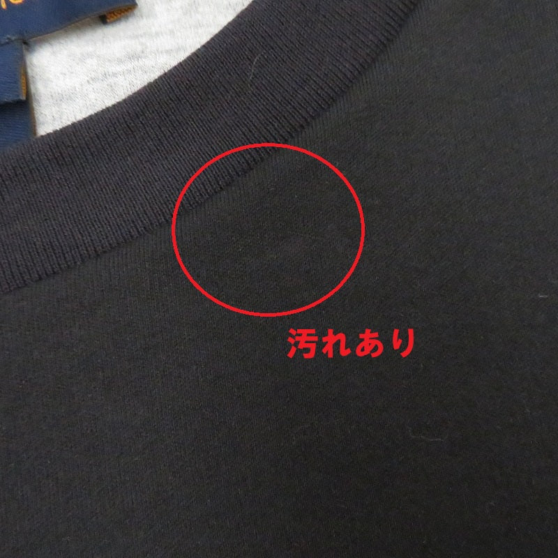 LOUIS VUITTON | ルイ・ヴィトン VHS Tシャツ 半袖Tシャツ FITS91VZY ブラック サイズ:M【瀬戸大橋店】
