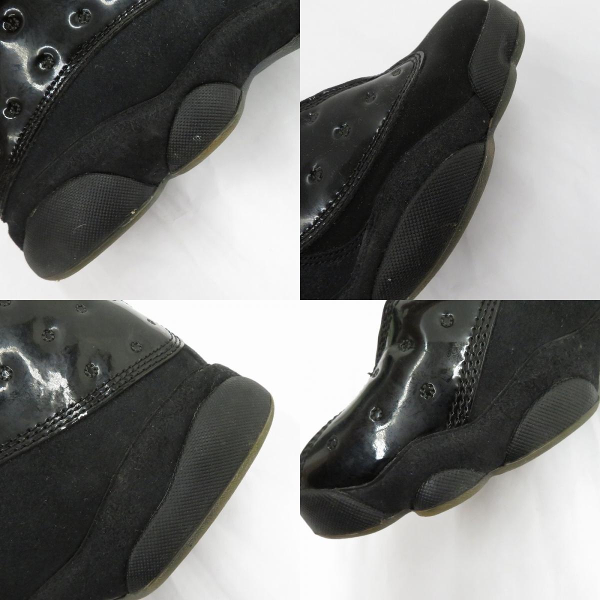 NIKE | ナイキ AJ13/Retro 'Cap and Gown' スニーカー 414571-012 エアジョーダン ブラック 26.5cm【瀬戸大橋店】