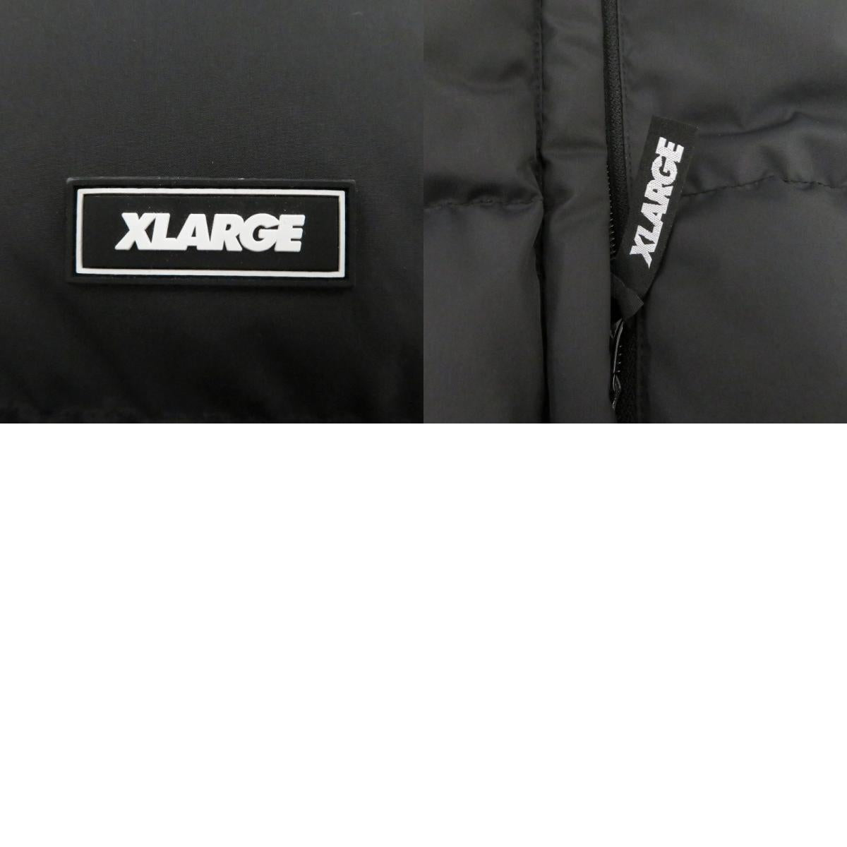 X-LARGE | エクストララージ DOWN JACKET ダウンジャケット 101254021009 ブラック サイズ:M【瀬戸大橋店】