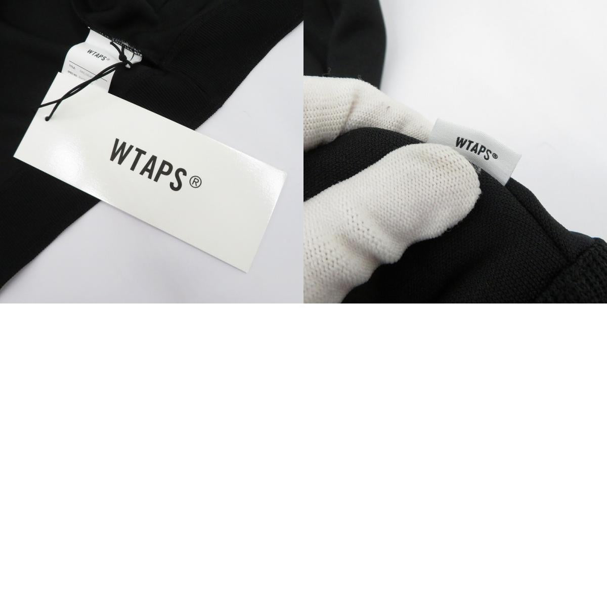 W)TAPS | ダブルタップス TIPSI / ZIP SWEATER / POLY ジャージ 262ATDT-CSM31 ブラック サイズ:3【瀬戸大橋店】