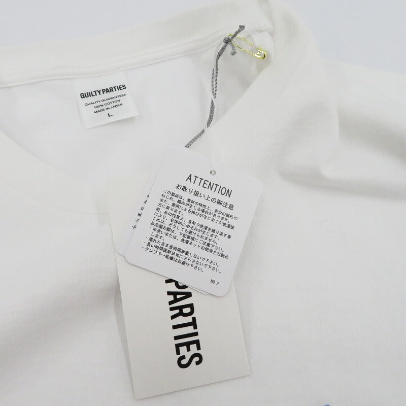 WACKOMARIA | ワコマリア 半袖Tシャツ 26SS-WMT-WT17 ホワイト サイズ:L【瀬戸大橋店】