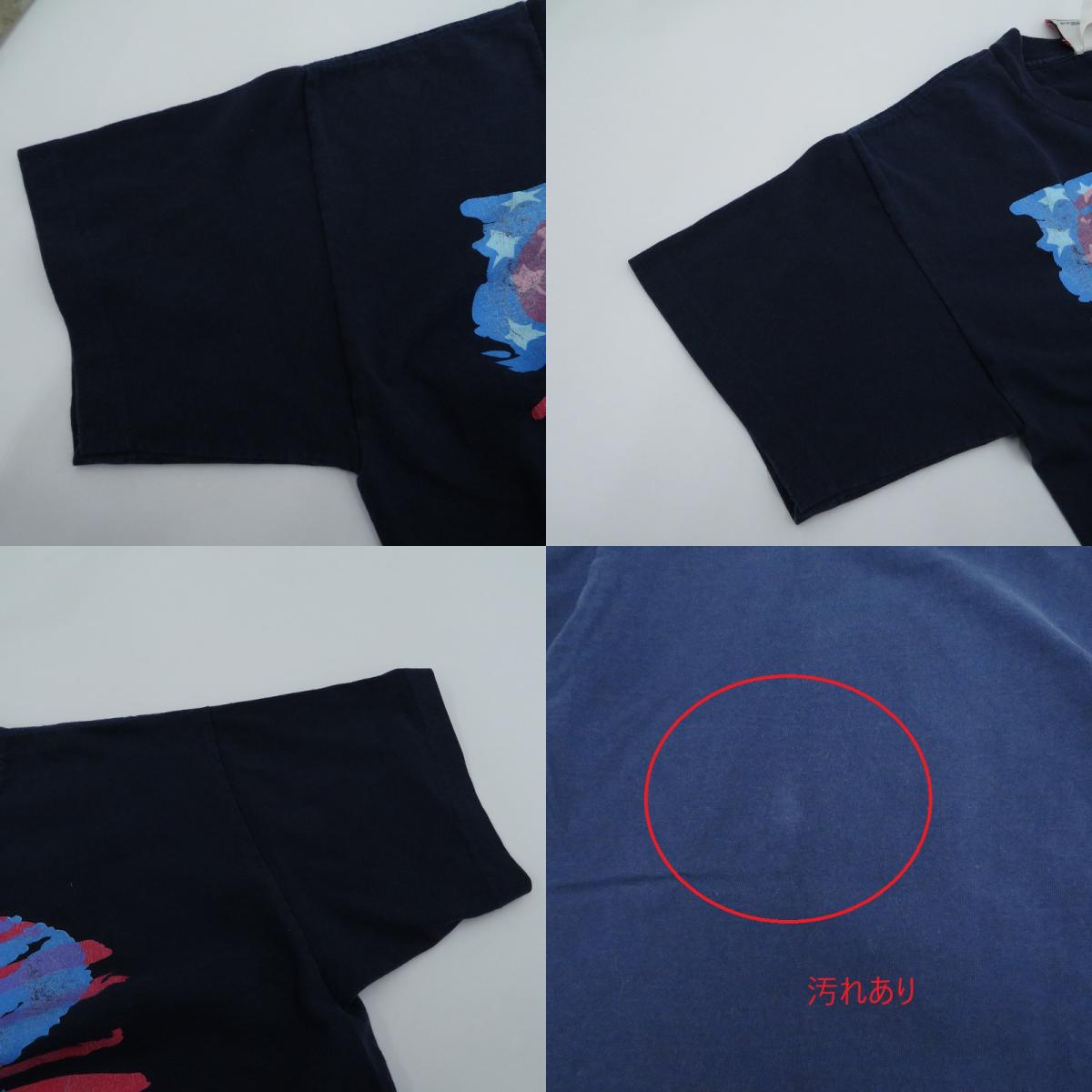 半袖Tシャツ MICKEY INC. ネイビー サイズ:L【瀬戸大橋店】