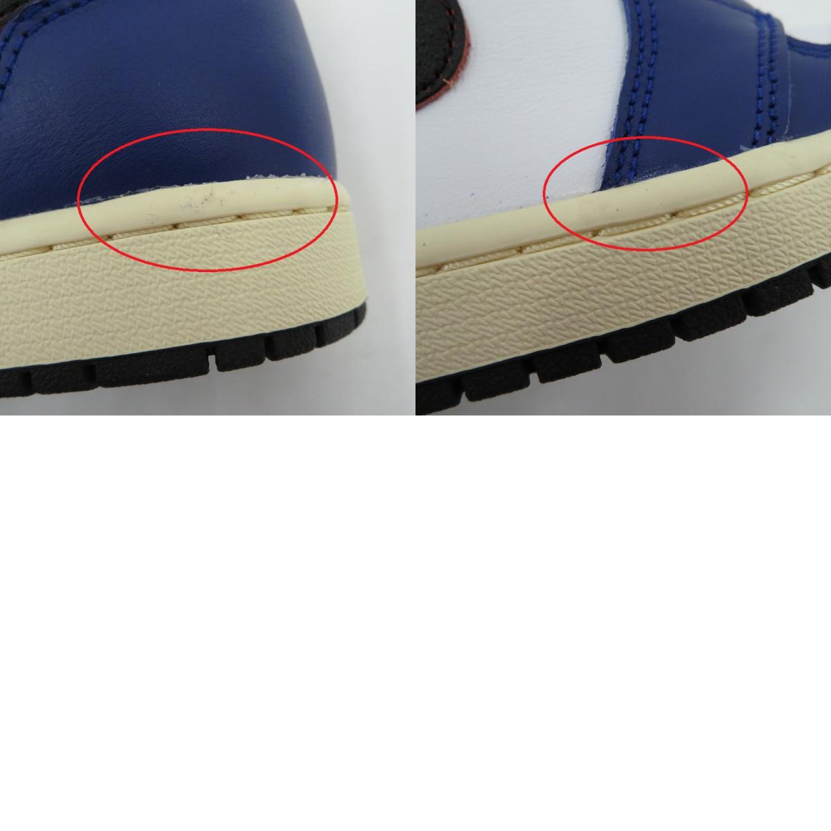 NIKE | ナイキ AJ1 RETRO HIGH OG DEEP ROYAL BLUE スニーカー DZ5485-100 エアジョーダン パープル 26.5cm【瀬戸大橋店】