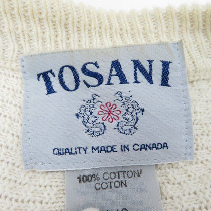 VINTAGE衣料 | ヴィンテージイリョウ TOSANI ｶﾅﾀﾞ製 カーディガン ホワイト サイズ：L【瀬戸大橋店】
