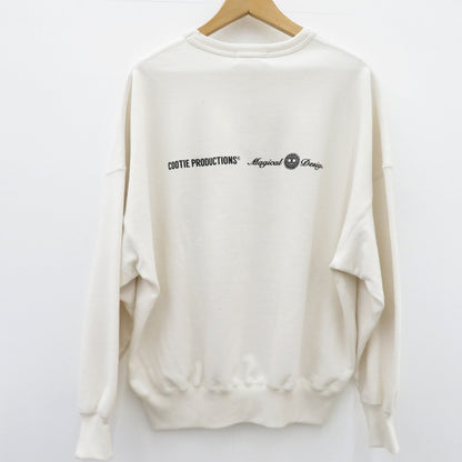 COOTIE | クーティー ×Magical Design/Print Sweat Crew スウェット CTE-24A336 アイボリー サイズ：S【瀬戸大橋店】