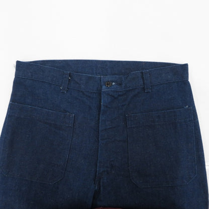 MILITARY衣料 | ミリタリーイリョウ DENIM UTILITY TROUSERS デニムパンツ 8405-01-182-3870 ネイビー サイズ：32【瀬戸大橋店】