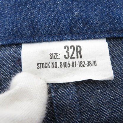 MILITARY衣料 | ミリタリーイリョウ DENIM UTILITY TROUSERS デニムパンツ 8405-01-182-3870 ネイビー サイズ：32【瀬戸大橋店】