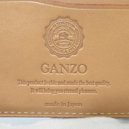 GANZO | ガンゾ ｺｰﾄﾞﾊﾞﾝ 二つ折り財布 ブラック【瀬戸大橋店】