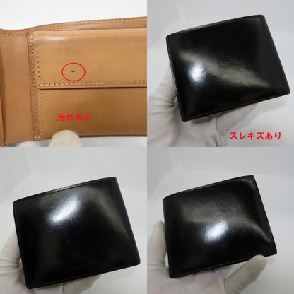 GANZO | ガンゾ ｺｰﾄﾞﾊﾞﾝ 二つ折り財布 ブラック【瀬戸大橋店】
