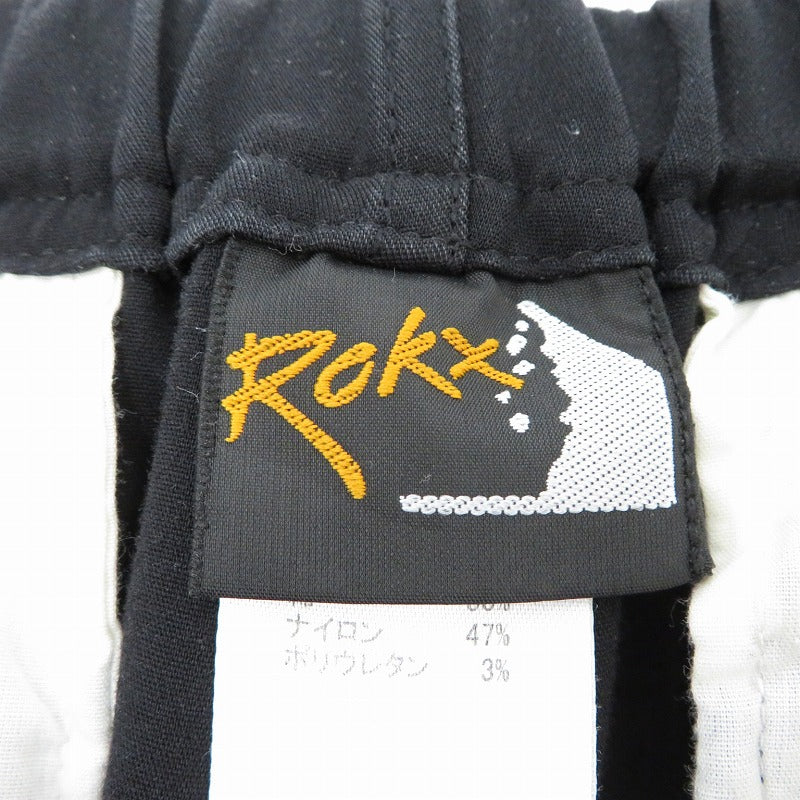 ROKX | ロックス LIGHT TREK CROPS パンツ RXMS192013 ブラック サイズ：M【瀬戸大橋店】