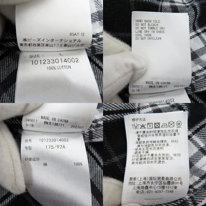 X-LARGE | エクストララージ 長袖シャツ 101233014002 ブラック サイズ：L【瀬戸大橋店】