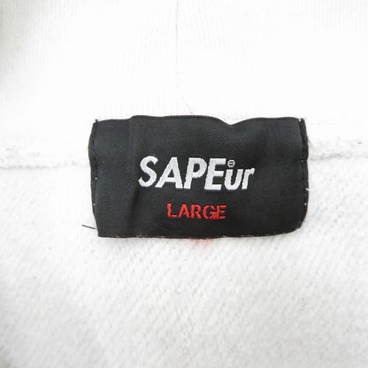 SAPEur | サプール パーカー ホワイト サイズ：L【瀬戸大橋店】