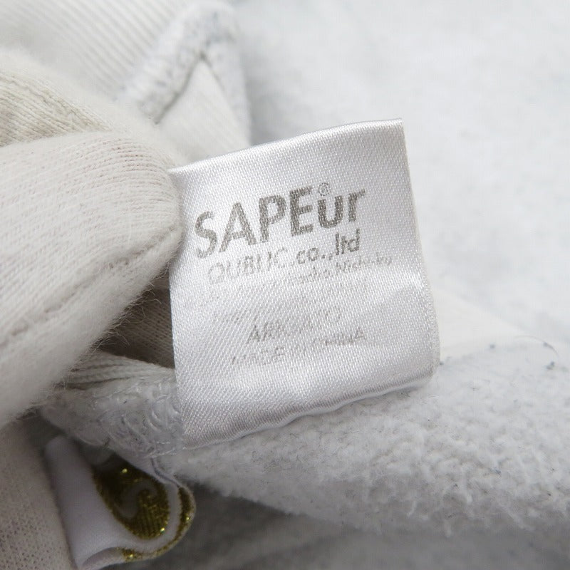 SAPEur | サプール パーカー ホワイト サイズ：L【瀬戸大橋店】