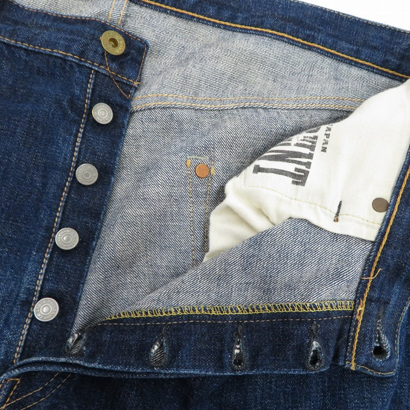 FULL COUNT | フルカウント 0105 WIDE DENIM デニムパンツ 0105 ブルー【瀬戸大橋店】