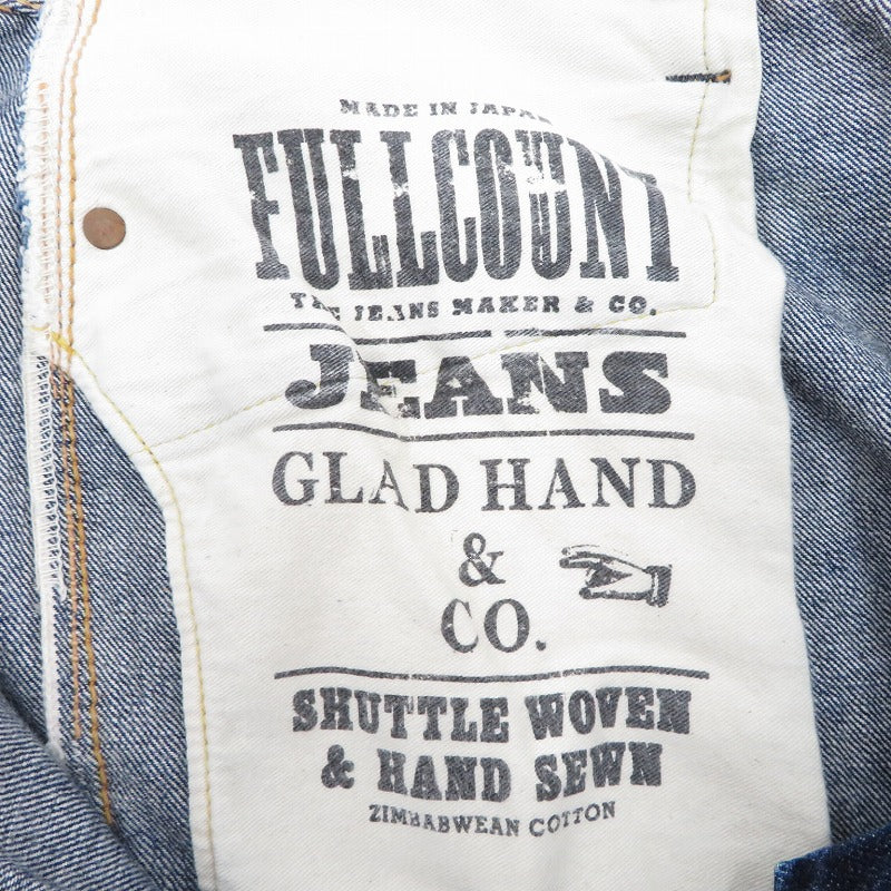FULL COUNT | フルカウント 0105 WIDE DENIM デニムパンツ 0105 ブルー【瀬戸大橋店】