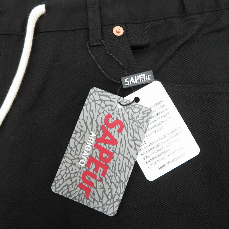 SAPEur | サプール SKATE PANTS MK3 パンツ A0024-070 ブラック サイズ：XXL【瀬戸大橋店】