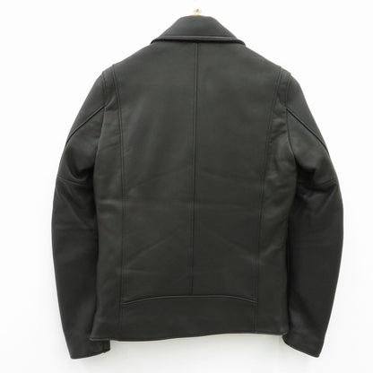 MEN'S BIGI | メンズビギ Union Station 羊革ダブルライダースジャケット レザー M0873LJM902 ブラック サイズ：M【瀬戸大橋店】