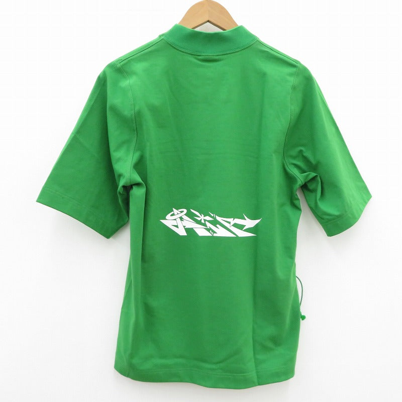 NIKE | ナイキ ×OFF-WHITE/NRG MC SS TOP 半袖Ｔシャツ DV4454-389 グリーン サイズ：S【瀬戸大橋店】