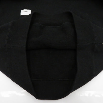 W)TAPS | ダブルタップス Academy / Hoody / Cotton. College パーカー 241ATDT-CSM04 ブラック サイズ：1【瀬戸大橋店】