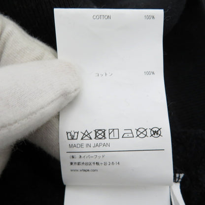 W)TAPS | ダブルタップス Academy / Hoody / Cotton. College パーカー 241ATDT-CSM04 ブラック サイズ：1【瀬戸大橋店】
