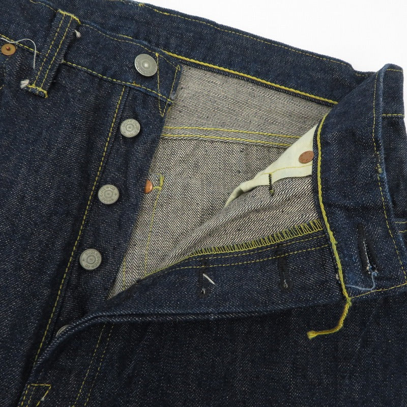 SUGAR CANE | シュガーケーン BLUE DENIM WAIST OVERALLS “S1945” デニムパンツ Lot No. SC49001 ネイビー サイズ：32【瀬戸大橋店】