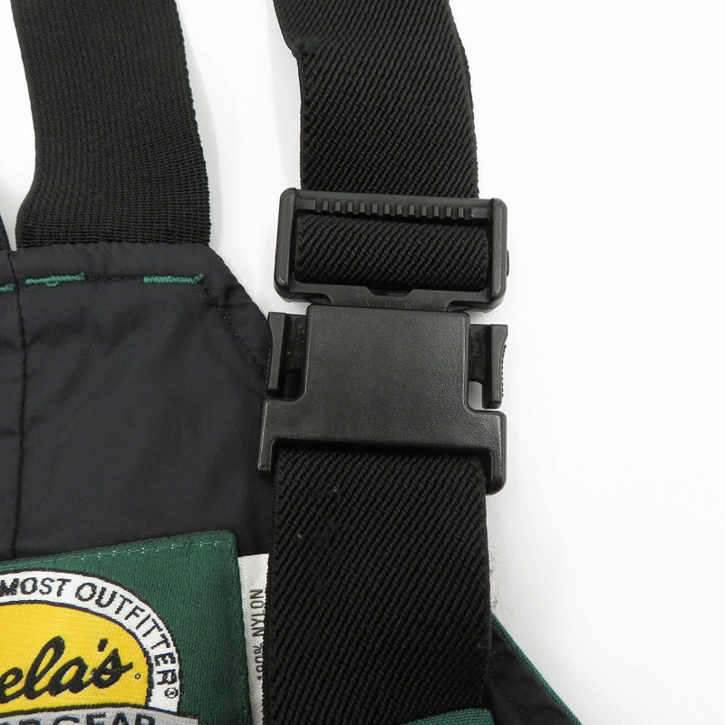 VINTAGE衣料 | ヴィンテージイリョウ cabelas/GORE-TEX/ナイロンオーバーオール オーバーオール グリーン サイズ：L【瀬戸大橋店】