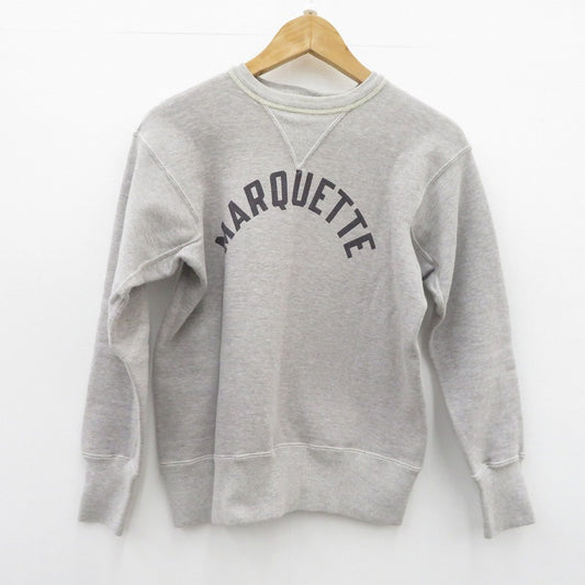 WARE HOUSE | ウェアハウス　ウエアハウス MARQUETTE 両V仕様 スウェット スウェット グレー サイズ：38【瀬戸大橋店】