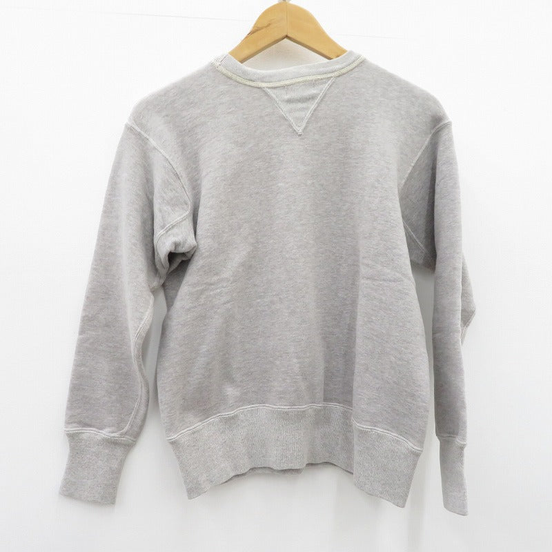 WARE HOUSE | ウェアハウス　ウエアハウス MARQUETTE 両V仕様 スウェット スウェット グレー サイズ：38【瀬戸大橋店】