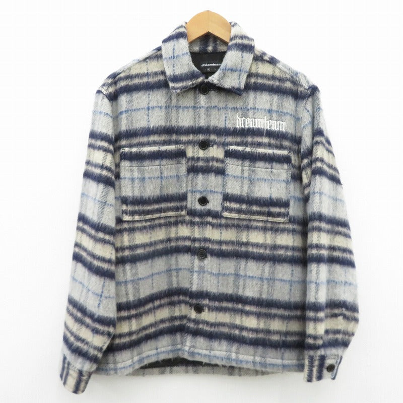 DREAMTEAM | ドリームチーム Arch Logo Mohair Flannel その他アウター DT-805 グレー サイズ：M【瀬戸大橋店】